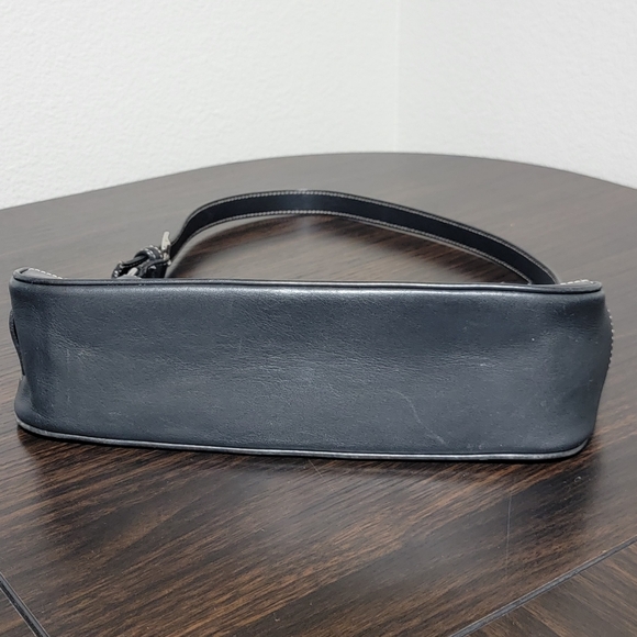 Coach Y2K Hampton Demi Prep Shoulder Bag Leather 7587 - Picture 7 of 9